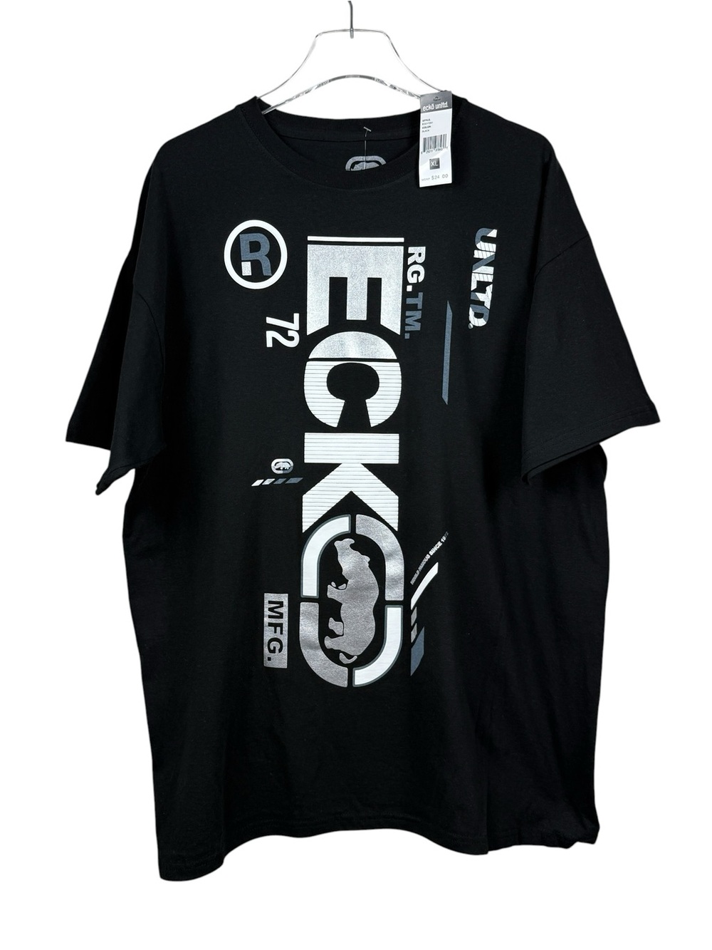 ECKO Unltd Black T-Shirt Men’s Size XL NWT Style EO21T201